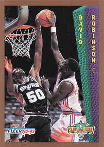 1992-93 Fleer David Robinson #288
