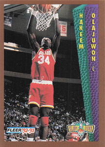1992-93 Fleer Hakeem Olajuwon #294