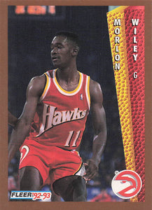 1992-93 Fleer Morlon Wiley #304