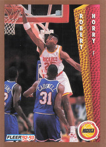 1992-93 Fleer Robert Horry #347 RC