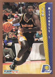 1992-93 Fleer Sam Mitchell #351