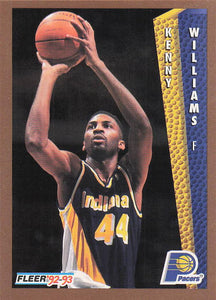1992-93 Fleer Kenny Williams #354