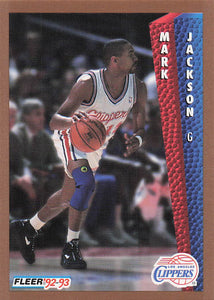 1992-93 Fleer Mark Jackson #356