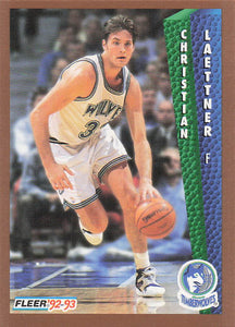 1992-93 Fleer Christian Laettner #379 RC