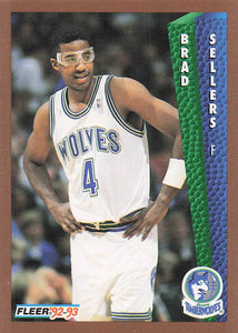 1992-93 Fleer Brad Sellers #382