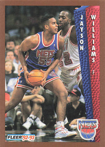 1992-93 Fleer Jayson Williams #391