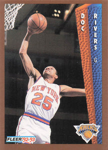 1992-93 Fleer Doc Rivers #396