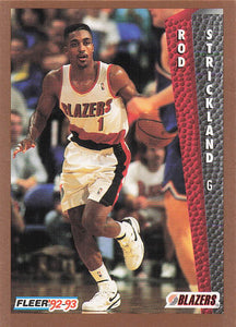 1992-93 Fleer Rod Strickland #420
