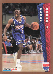 1992-93 Fleer Randy Brown #421