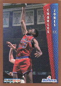 1992-93 Fleer Charles Jones #439