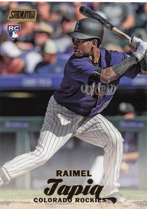 2017 Topps Stadium Club Gold Foil Raimel Tapia #244 RC