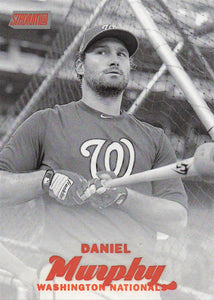 2017 Topps Stadium Club Black and White Daniel Murphy #257
