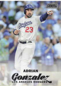 2017 Topps Stadium Club Adrian Gonzalez #122