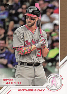 2017 Topps Topps Salute Mother's Day Bryce Harper #S-1