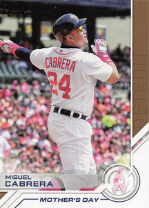 2017 Topps Topps Salute Mother's Day Miguel Cabrera #S-2