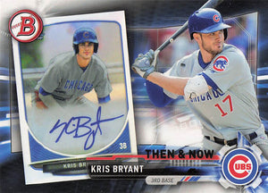 2017 Topps Bowman Then and Now Kris Bryant #BOWMAN-3