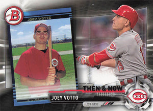 2017 Topps Bowman Then and Now Joey Votto #BOWMAN-15