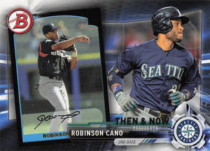 2017 Topps Bowman Then and Now Robinson Cano #BOWMAN-17