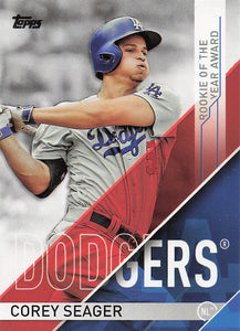 2017 Topps MLB Awards Corey Seager #ROY-2