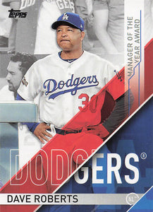 2017 Topps MLB Awards Dave Roberts #MOY-2