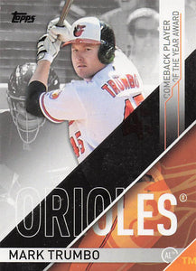 2017 Topps MLB Awards Mark Trumbo #CBP-1