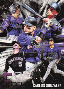 2017 Topps Five Tool Carlos Gonzalez #5T-25