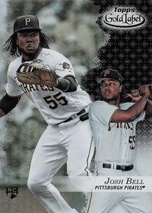 2017 Topps Gold Label Class 1 Black Josh Bell #49 RC