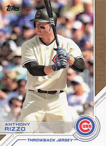 2017 Topps Salute Anthony Rizzo #S-44