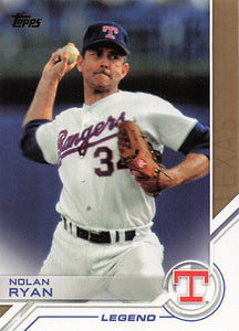 2017 Topps Salute Nolan Ryan #S-88