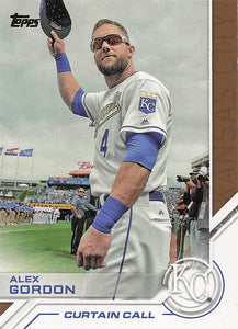 2017 Topps Salute Alex Gordon #S-107