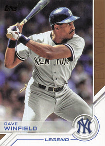 2017 Topps Salute Dave Winfield #S-109