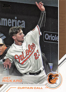 2017 Topps Salute Joey Rickard #S-118