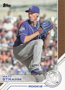 2017 Topps Salute Matt Strahm #S-124