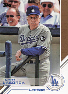 2017 Topps Salute Tommy Lasorda #S-148