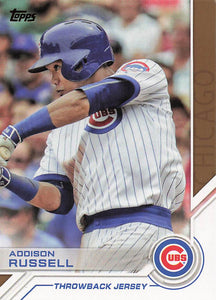 2017 Topps Salute Addison Russell #S-186