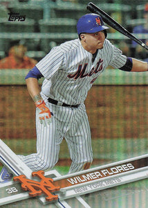 2017 Topps Rainbow Foil Wilmer Flores #172