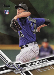2017 Topps Gold 1452/2017 Jeff Hoffman #335 RC