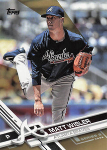 2017 Topps Gold 1618/2017 Matt Wisler #420