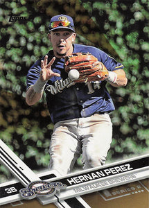 2017 Topps Gold 1461/2017 Hernan Perez #458