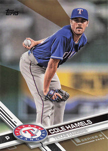 2017 Topps Gold 0263/2017 Cole Hamels #640