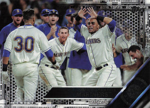 2016 Topps Black 19/65 Seattle Mariners #79