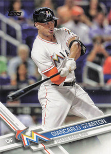 2017 Topps Giancarlo Stanton #25