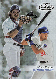 2017 Topps Gold Label Class 1 Mike Piazza #34