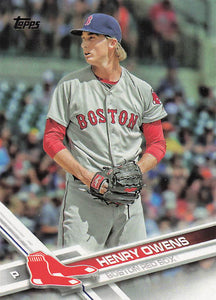 2017 Topps Henry Owens #69