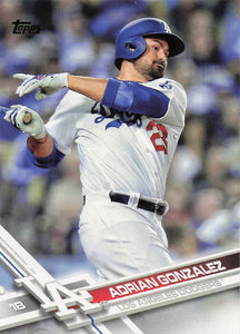 2017 Topps Adrian Gonzalez #117