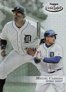 2017 Topps Gold Label Class 1 Miguel Cabrera #68