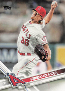 2017 Topps Jered Weaver #135