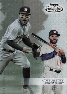 2017 Topps Gold Label Class 1 Jose Altuve #71