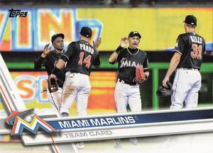 2017 Topps Miami Marlins #217