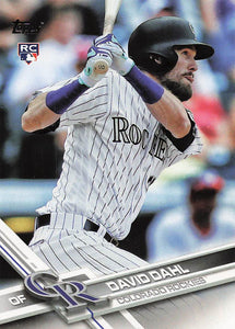 2017 Topps David Dahl #306 RC